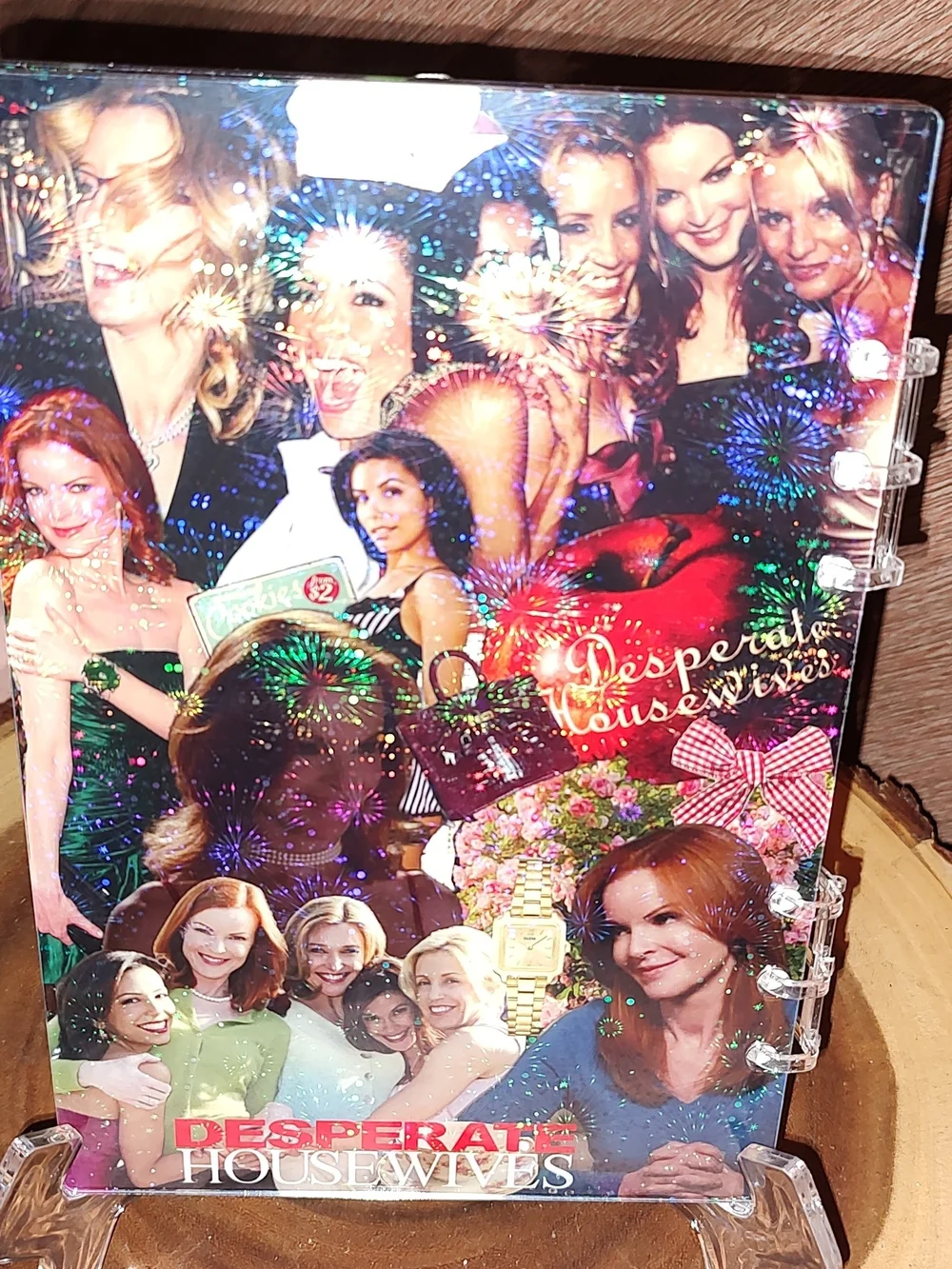 Desperate Housewives A6 Size Shaker Photo Notebook